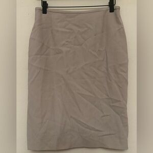 Vintage Armani Collezioni Taupe Pencil Skirt